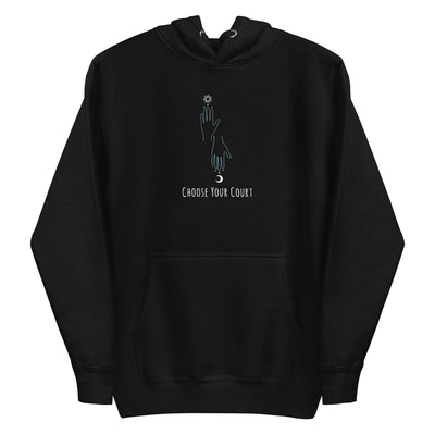 Lit Haven Booktique Sweatshirt Black / S Choose Your Court hoodie