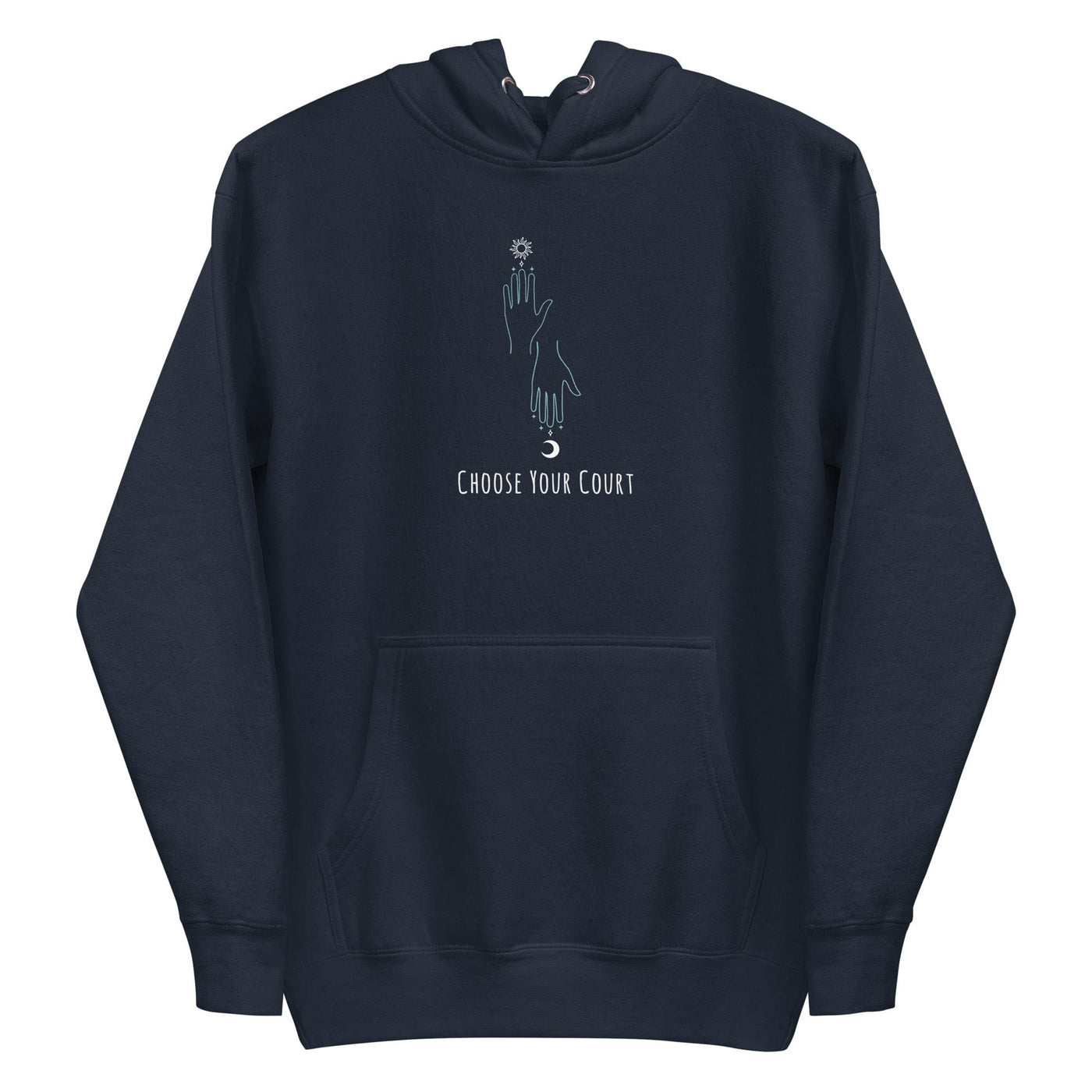 Lit Haven Booktique Sweatshirt Navy Blazer / S Choose Your Court hoodie