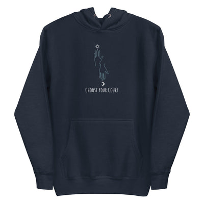 Lit Haven Booktique Sweatshirt Navy Blazer / S Choose Your Court hoodie