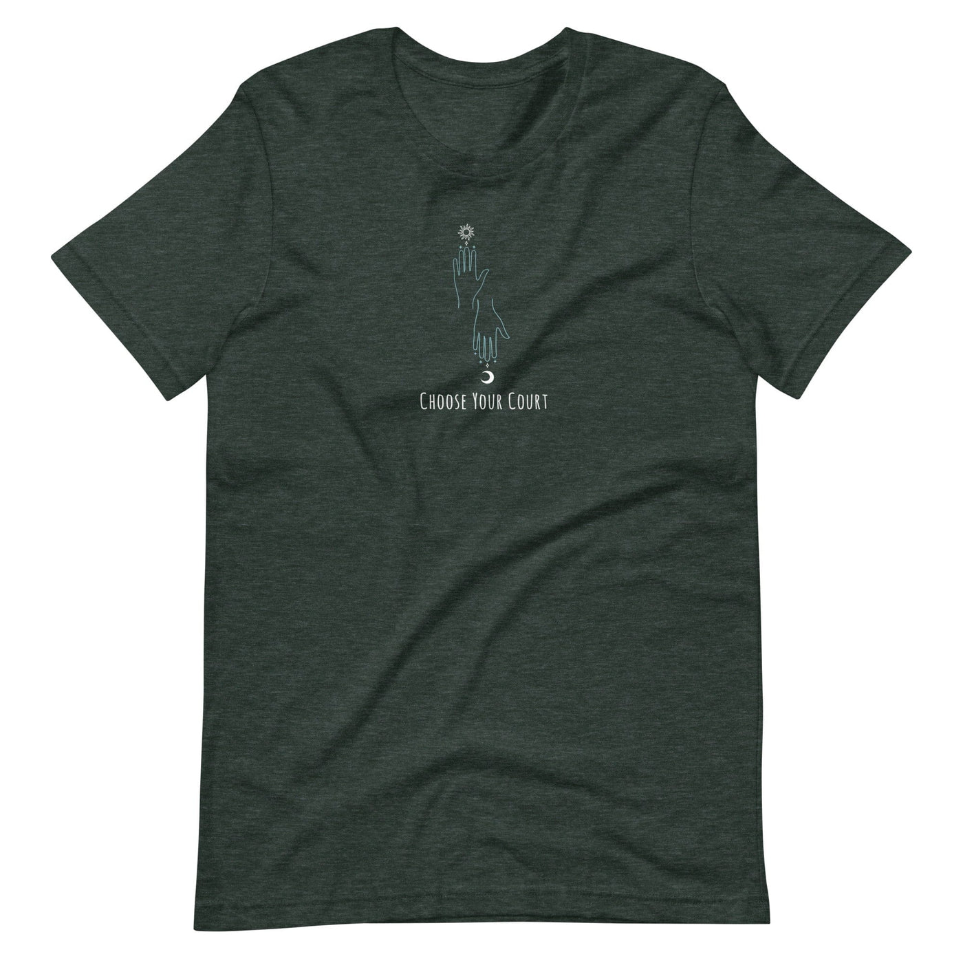 Lit Haven Booktique T-Shirt Heather Forest / S Choose Your Court tee