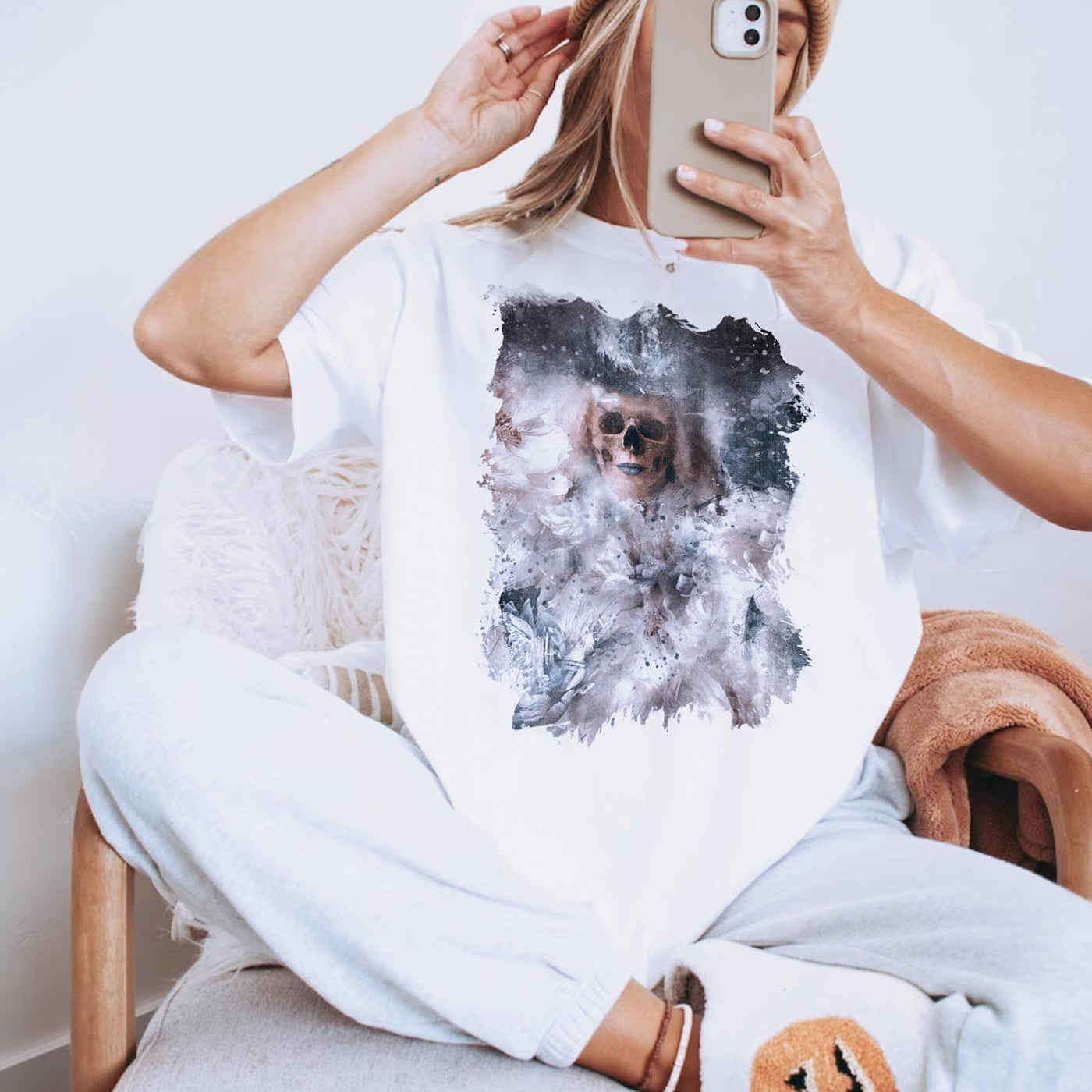 Lit Haven Booktique White / XS Crone Tee