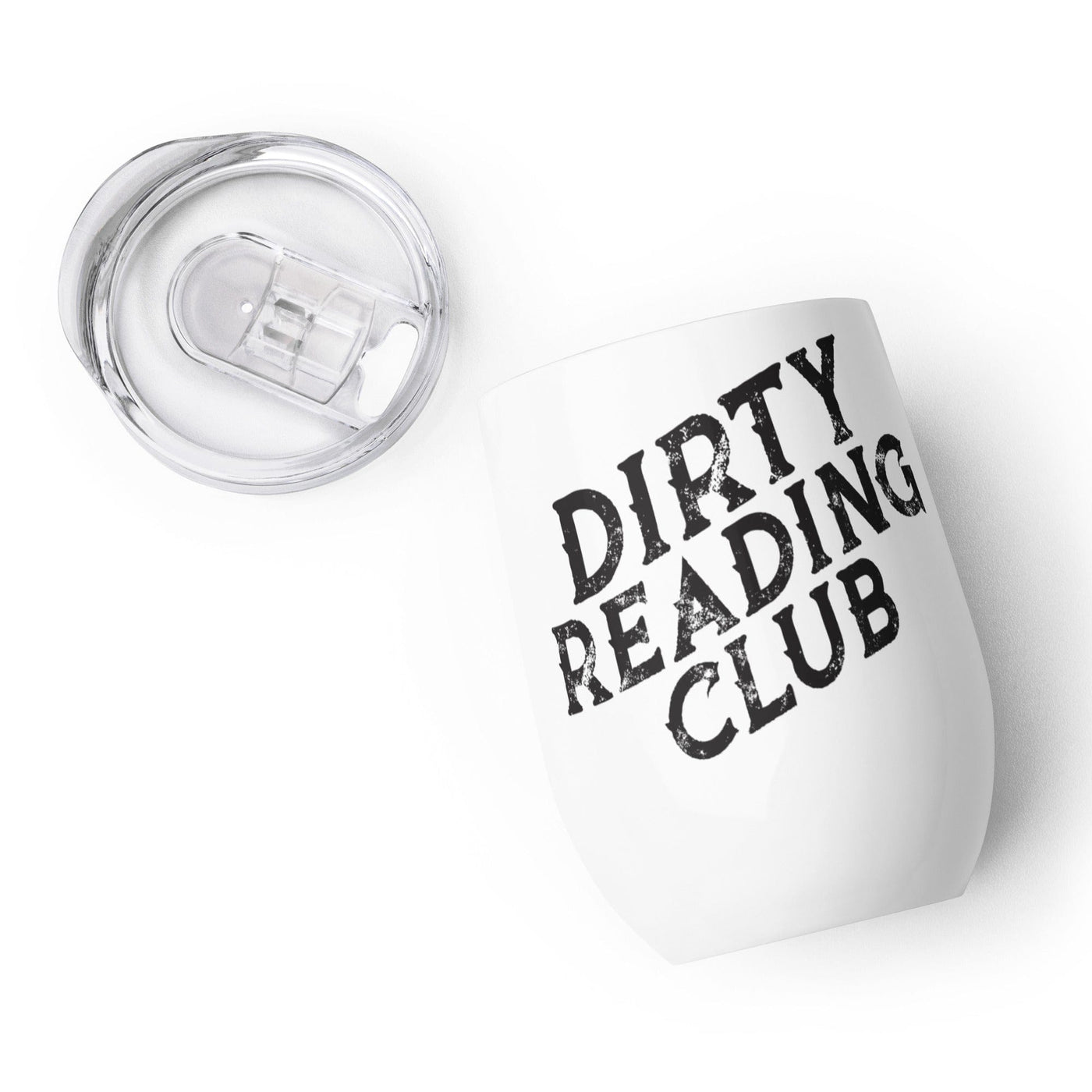 Lit Haven Booktique Drinkware Dirty Reading Club wine tumbler