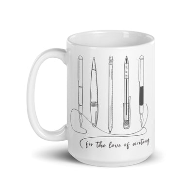 Lit Haven Booktique Drinkware For The Love of Writing mug