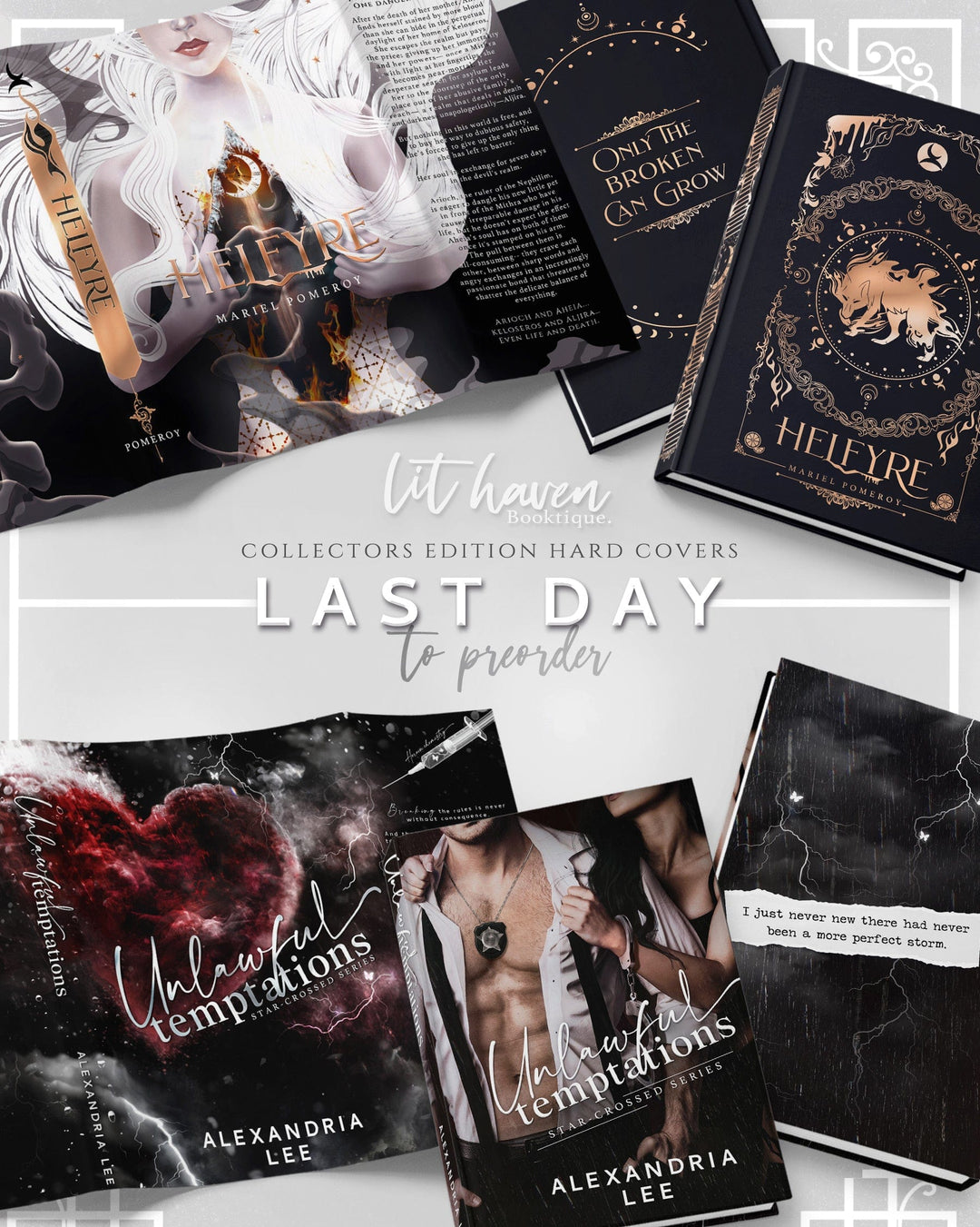 Helfyre & Unlawful Temptations Bundle | PREORDER CLOSED – Lit