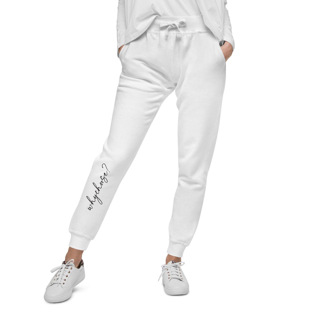Why Choose? Fleece lined sweatpants – Lit Haven Booktique