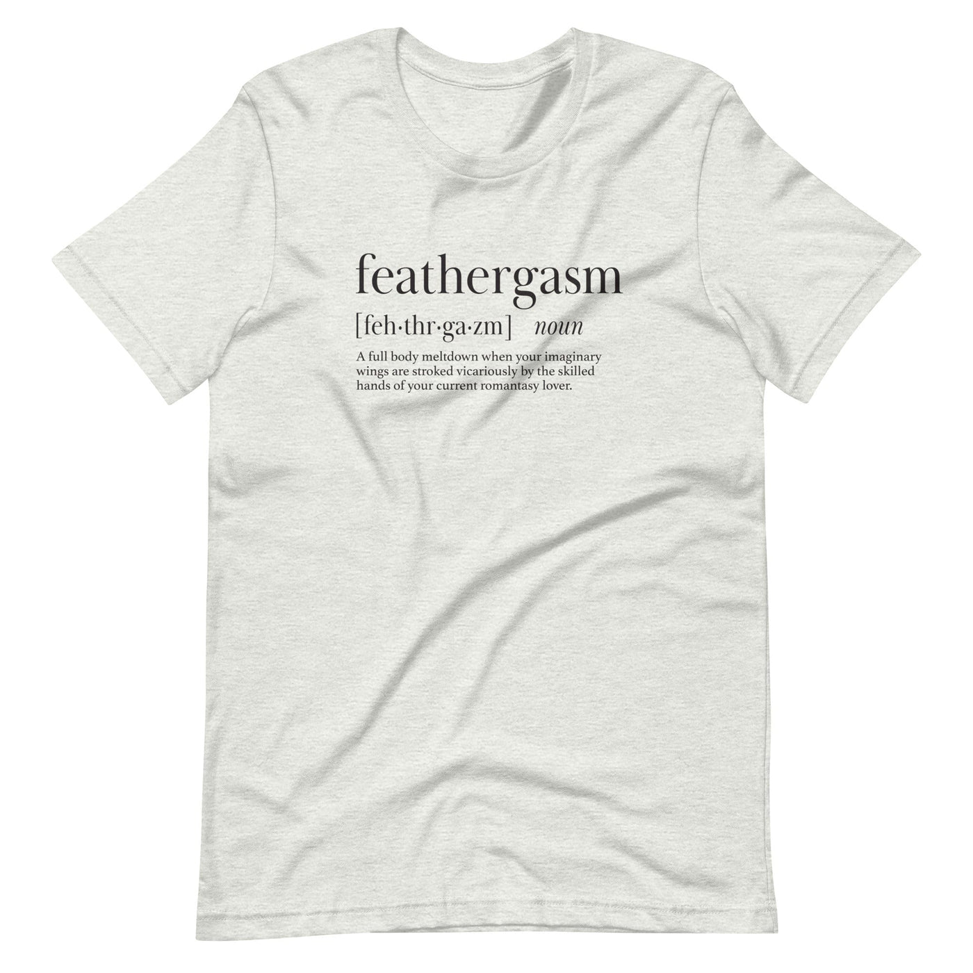 Lit Haven Booktique T-Shirt Ash / S Feathergasm tee