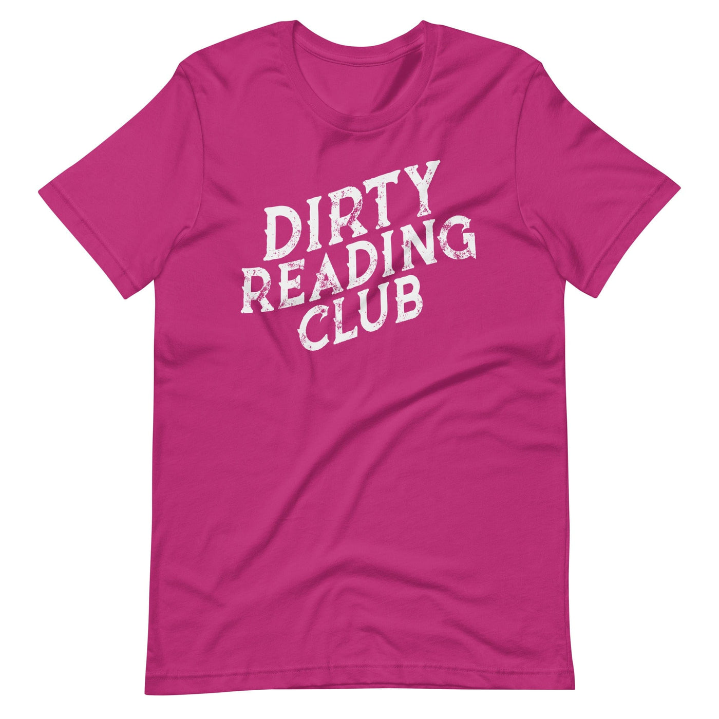 Lit Haven Booktique T-Shirt Berry / S Dirty Reading Club tee | White ink