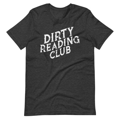 Lit Haven Booktique T-Shirt Dark Grey Heather / XS Dirty Reading Club tee | White ink