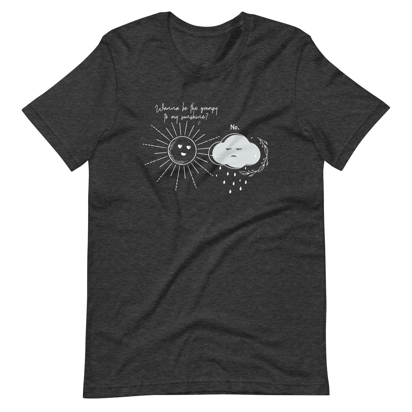 Lit Haven Booktique T-Shirt Dark Grey Heather / XS Grumpy Cloud tee