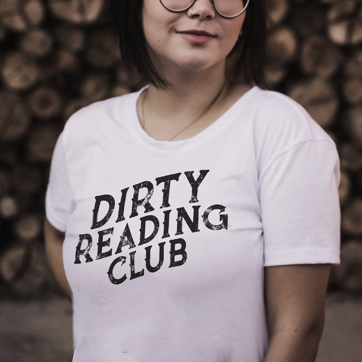 Lit Haven Booktique T-Shirt Dirty Reading Club tee | Black ink