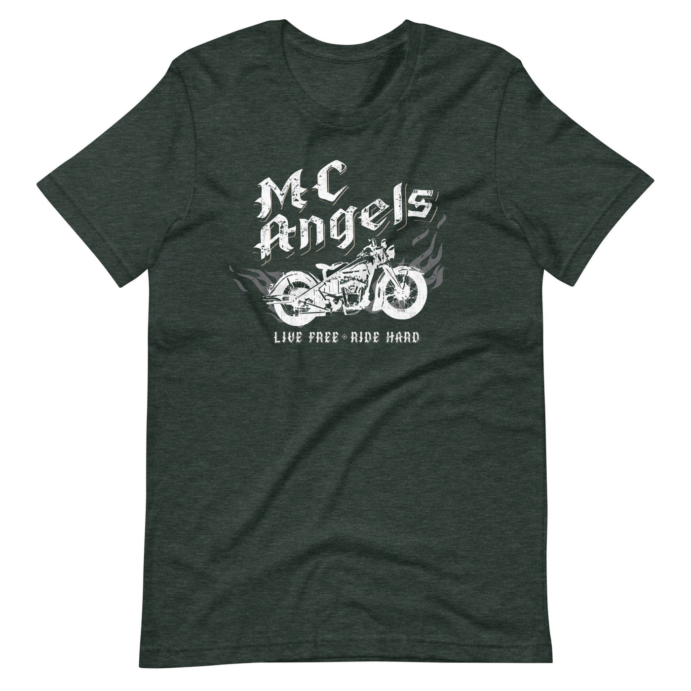 Lit Haven Booktique T-Shirt Heather Forest / S MC Angels tee