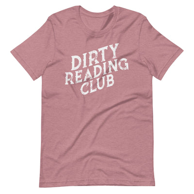 Lit Haven Booktique T-Shirt Heather Orchid / S Dirty Reading Club tee | White ink